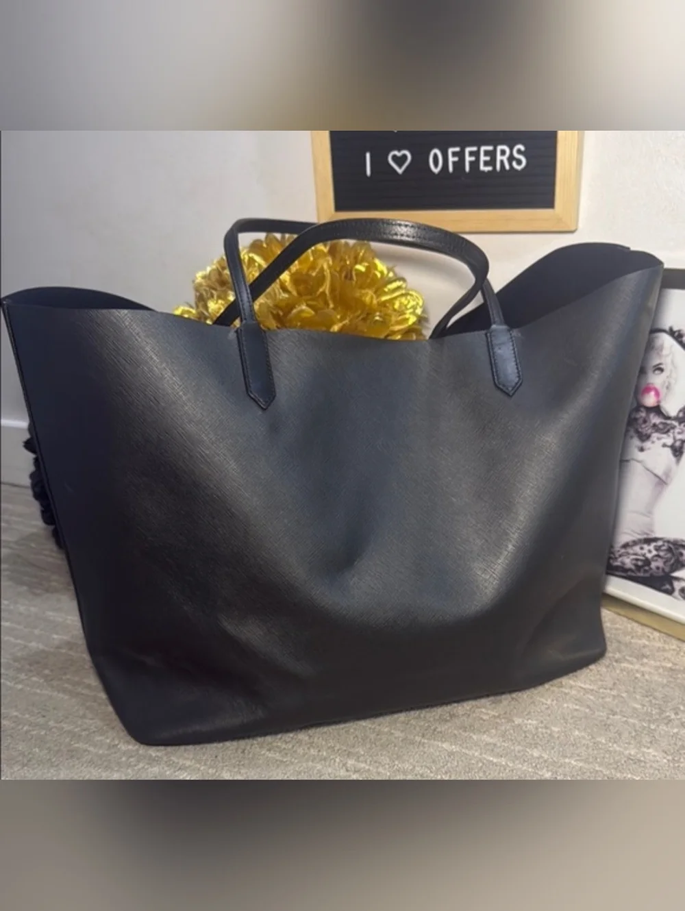Givenchy x Disney Bambi Antigona Black Tote & Roberto Italy scarf